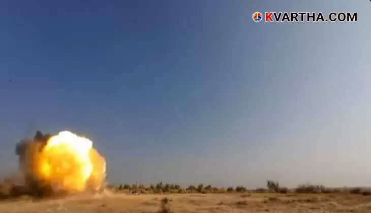 Nag Mark 2 missile test firing