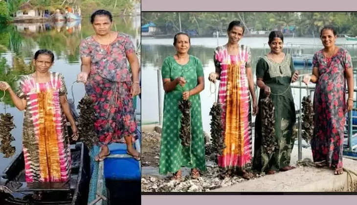 Kochi: Women's organisation makes success in common mussel farming, Kerala News, News, Women's Organisation, Women, Farming, Agriculture