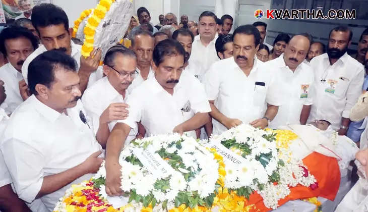 Congress Leader Satyen Vandichal Farewell in Kannur