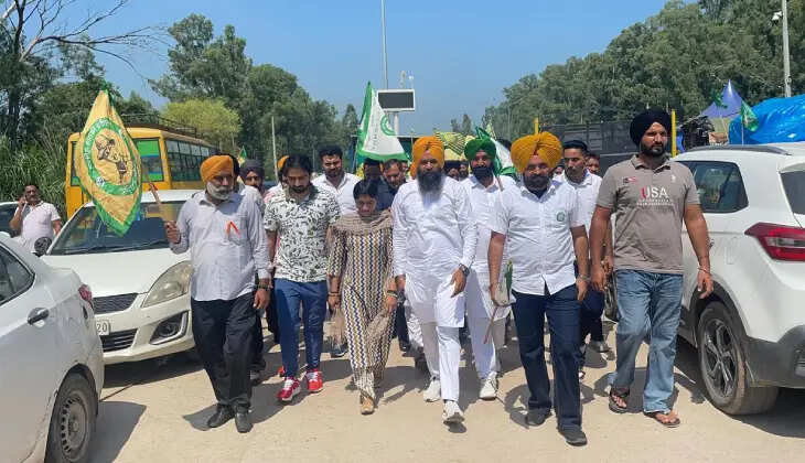 Vinesh Phogat participates in farmers' protest in Haryana