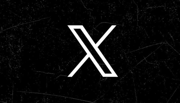 X platform logo during the outage