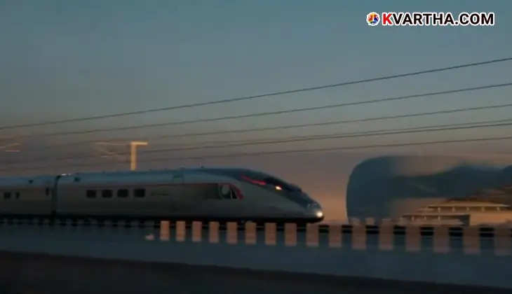  Etihad Rail high-speed train connecting Abu Dhabi and Dubai.