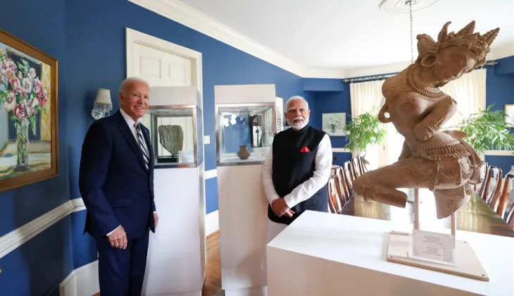 Prime Minister Narendra Modi and US President Joe Biden