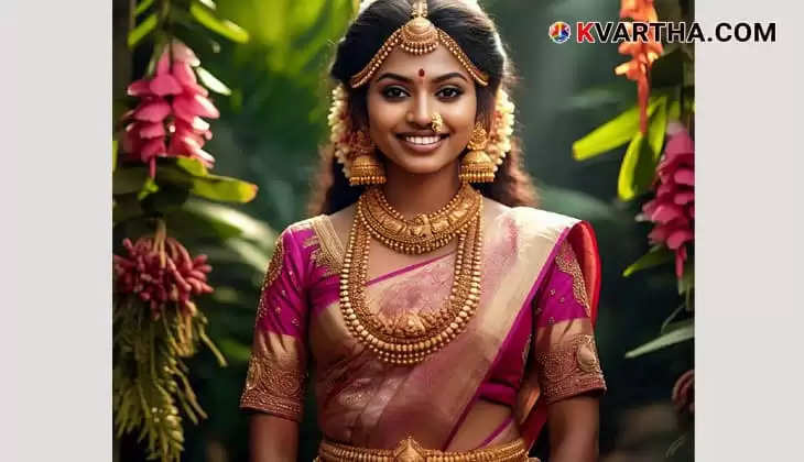 woman wearing gold jewelry representing Kerala gold price hike