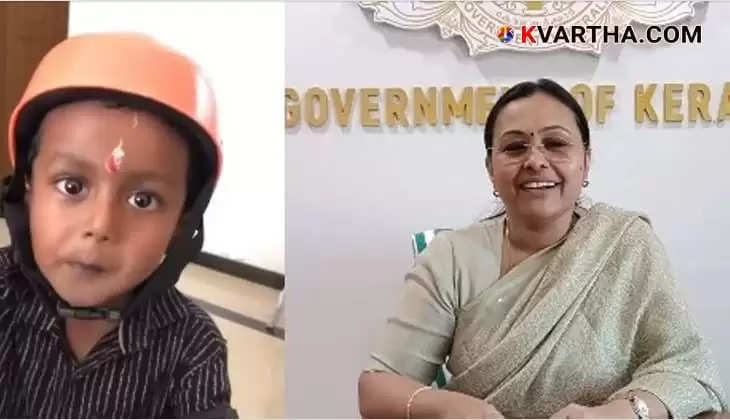 Child expressing food preferences in an anganwadi setting and Health Minister Veena George responding him.