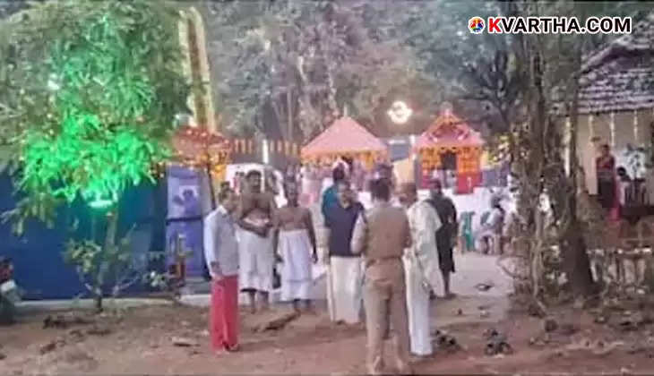  Firecracker accident in Kannur during Theyyam festival