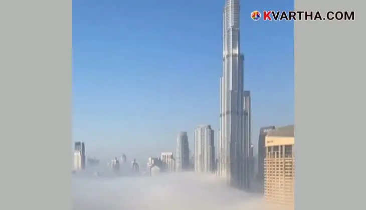 Heavy fog in the UAE, caution required while driving