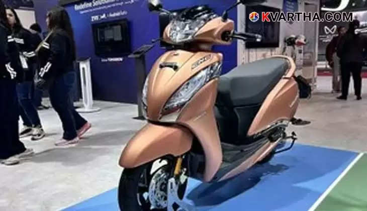 TVS Jupiter CNG scooter 