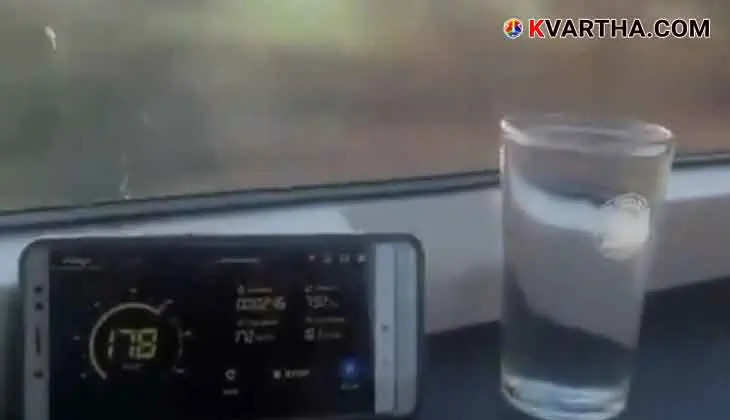 Vande Bharat 180 km/h speed test without water spillage