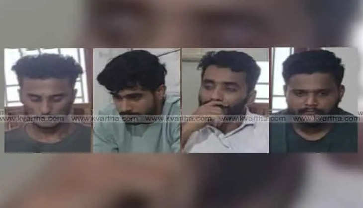 4 youths arrested with drugs kept at home in Kannur, Kannur, News, Arrested, Police, Raid, House, Kerala News