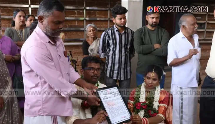  Couldn't Find a Bride Locally; Youth Marries from Bihar After Learning Hindi; Kannur Native Ciji Weds Pooja from Bodh Gaya