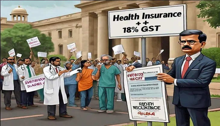 India Imposes 18% GST on Health Insurance, Sparks Outrage