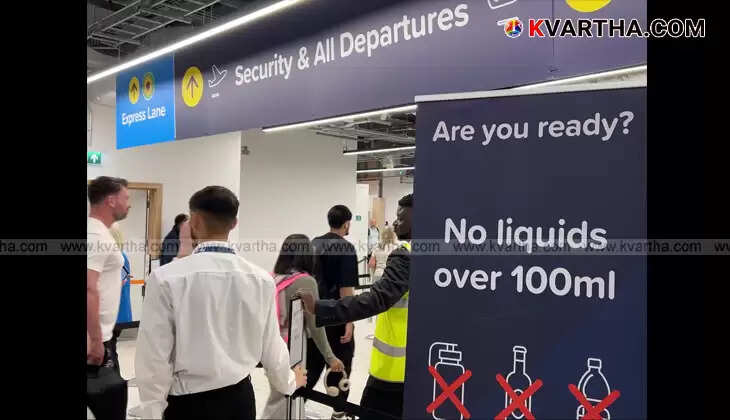 Liquids restriction policy in airline travel, airport security measures