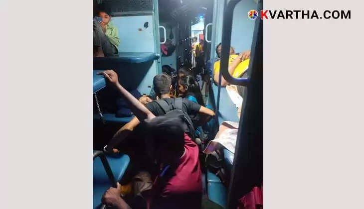 passenger sleeping in a train sleeper berth