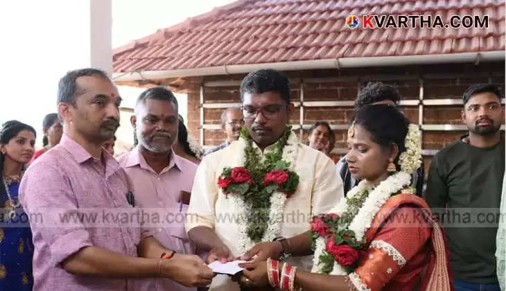  Couldn't Find a Bride Locally; Youth Marries from Bihar After Learning Hindi; Kannur Native Ciji Weds Pooja from Bodh Gaya