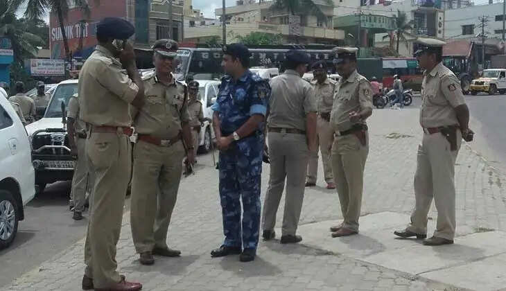  Police at the crime scene of the Bengaluru murders.